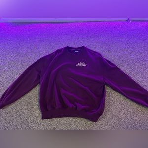 Karl Jacobs Burgundy Crewneck Sweatshirt